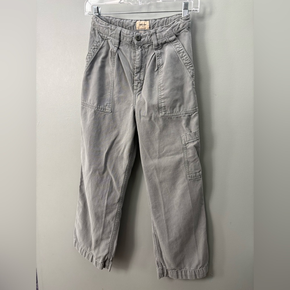 Bellerose Girls Blue-gray Cargo Pants